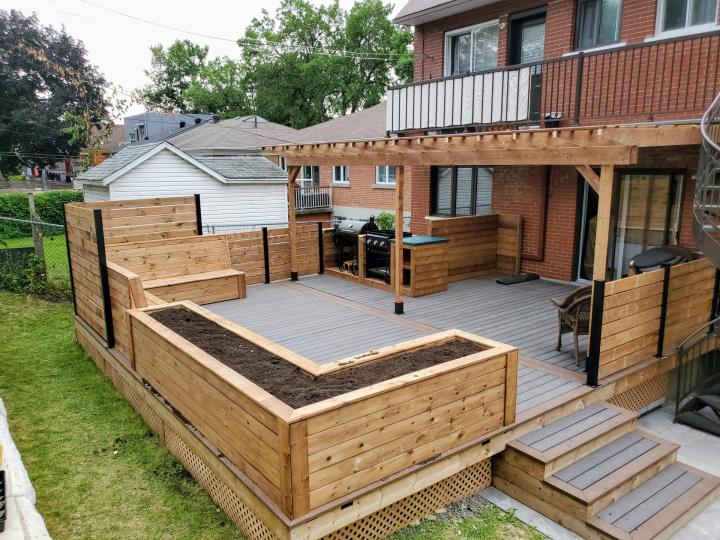 Aménagement extérieur résidentiel Laval